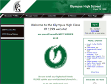 Tablet Screenshot of olympus1999.com